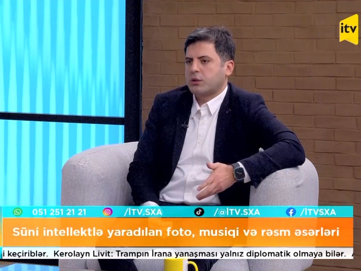 Khazar University Information Technology Department Director Farid Musayev on Public TV